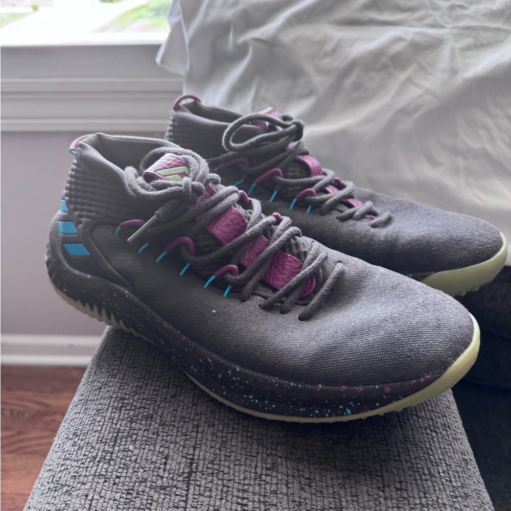 Adidas Dame 4 Basketball shoes.